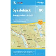 80 Sysslebäck Sverigeserien 1:50 000